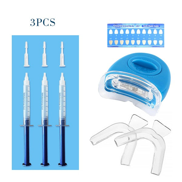 Teeth Whitening Kit Bleaching With LED Light