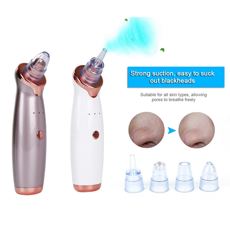 Blackhead Vacuum Suction Remove Machine Facial Care Tools