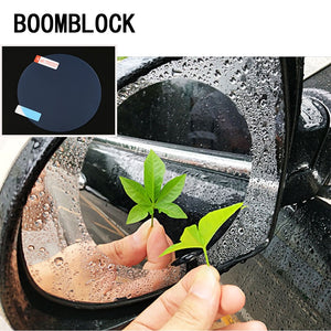 Auto Car Rearview Mirror Anti Fog Rain Water Proof Sticker