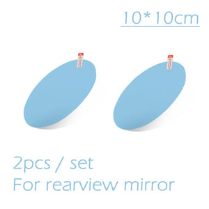 Auto Car Rearview Mirror Anti Fog Rain Water Proof Sticker