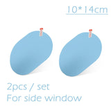 Auto Car Rearview Mirror Anti Fog Rain Water Proof Sticker