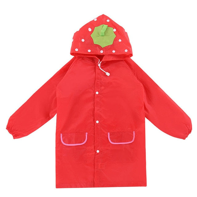 Animal Style Waterproof Kids Raincoat For Children Rain Coat Rainwear