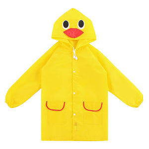 Animal Style Waterproof Kids Raincoat For Children Rain Coat Rainwear