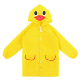 Animal Style Waterproof Kids Raincoat For Children Rain Coat Rainwear