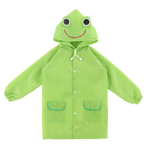 Animal Style Waterproof Kids Raincoat For Children Rain Coat Rainwear