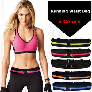 Sports Bag Running Waist Belt Bag Pocket Jogging Portable