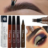 Eyebrow Pen Waterproof Fork Tip Tattoo Pencil  Fine Sketch Liquid