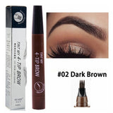 Eyebrow Pen Waterproof Fork Tip Tattoo Pencil  Fine Sketch Liquid