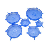 Reusable silicon stretch lids universal lid Silicone food wrap bowl pot lid silicone cover pan cooking Kitchen Stoppers