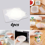 Reusable silicon stretch lids universal lid Silicone food wrap bowl pot lid silicone cover pan cooking Kitchen Stoppers