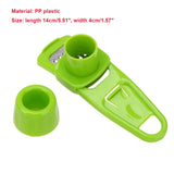 Multi-function Manual Garlic Presser Curved Garlic Grinding