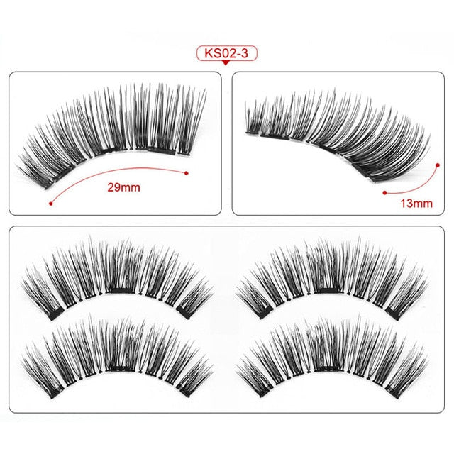 Magnetic eyelashes natural false eyelashes