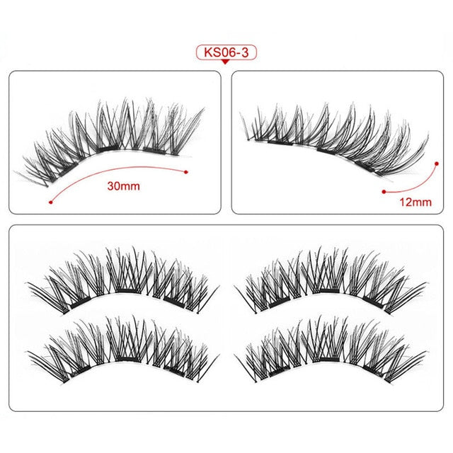 Magnetic eyelashes natural false eyelashes