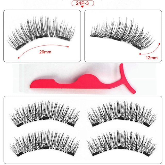 Magnetic eyelashes natural false eyelashes